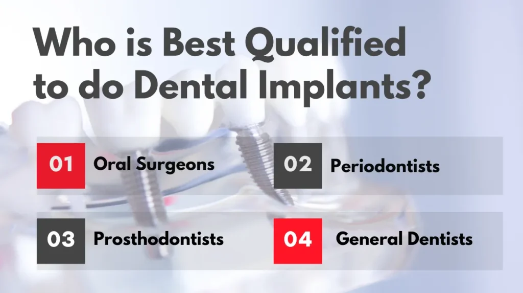Who is Best Qualified to do Dental Implants