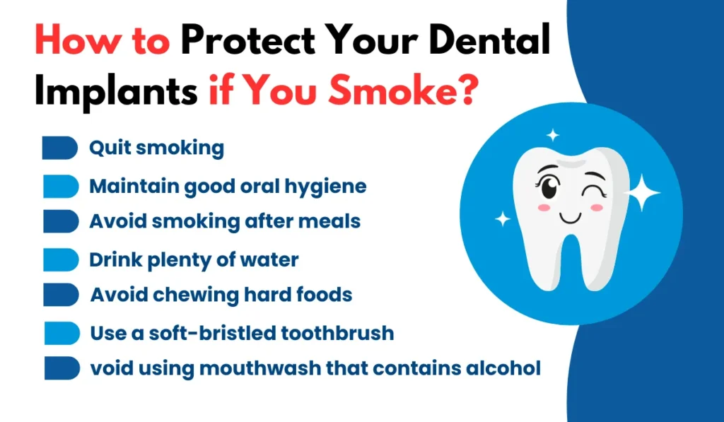 How to Protect Your Dental Implants if You Smoke